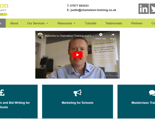 New Website Launch – Chameleon Training